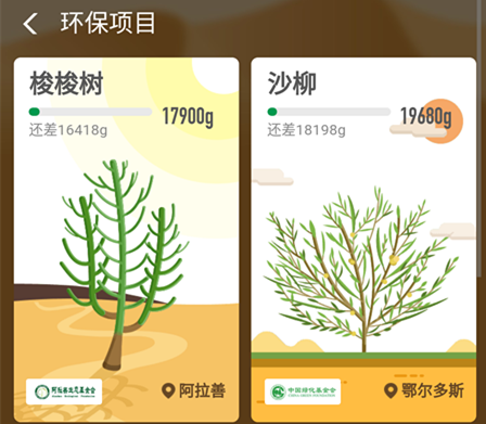 蚂蚁森林多少能量可以种下一棵树？获取能量的具体介绍！