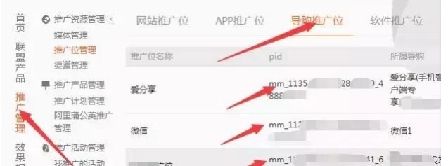 淘宝客pvid参数是什么意思？在哪查看PID?